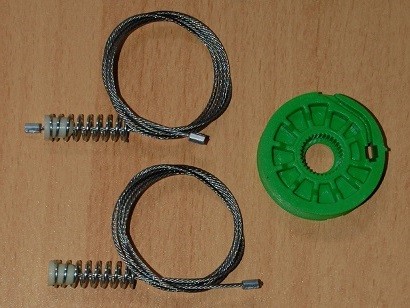 Kit reparatie macara geam BMW X1 E84 2009-2015 - Cabluri cu rola spate stanga sau dreapta