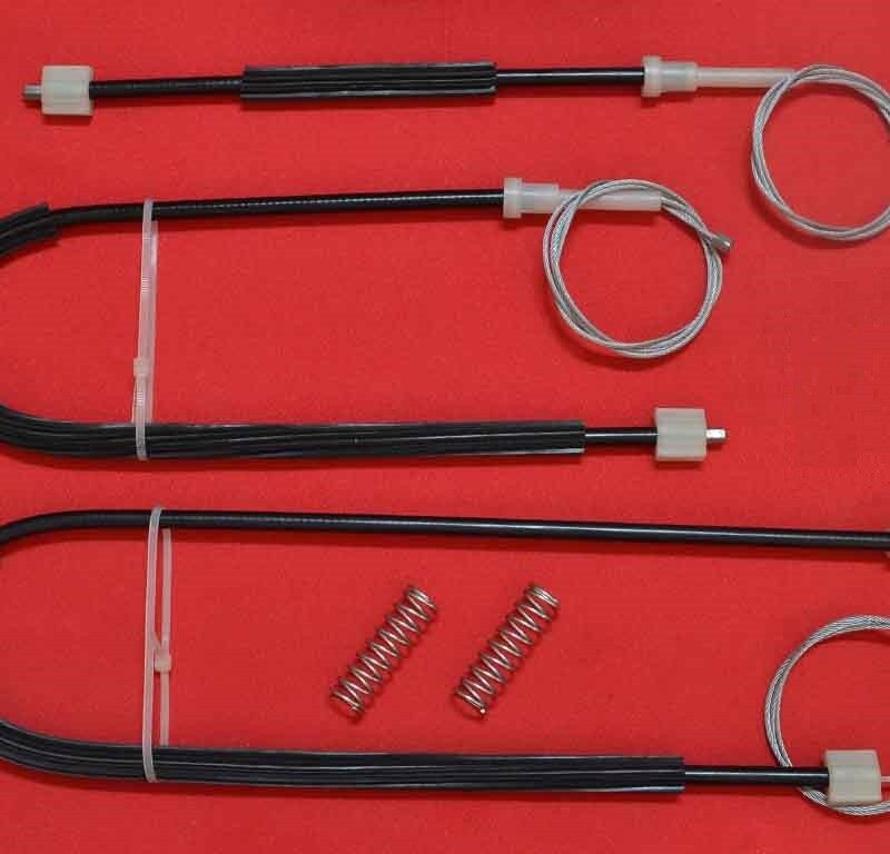 Kit reparatie macara geram auto BMW seria 4 F36 Gran Coupe 4 usi 2014-prezent - Cabluri cu arcuri fata stanga dreapta