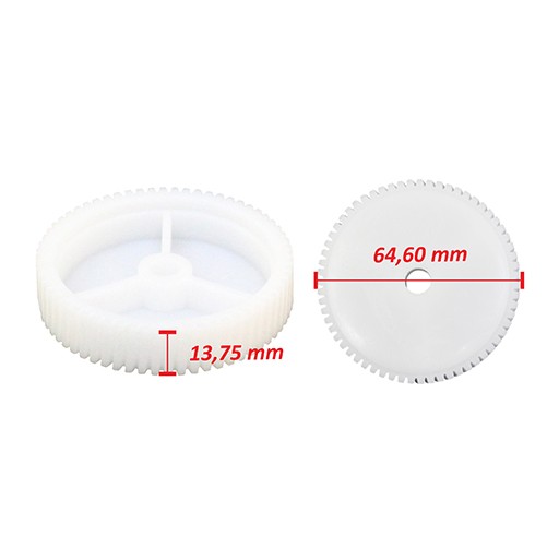 Rola pinion interior motoras universala