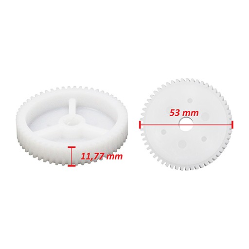 Rola melcata pinion interior motoras universala