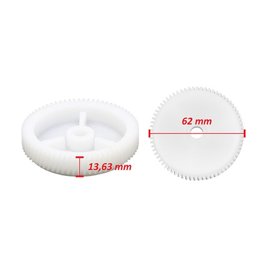 Rola melcata pinion interior motoras Ford Focus