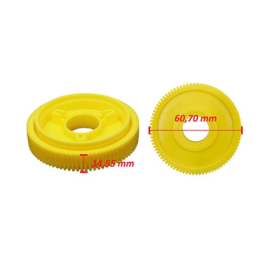 Rola melcata pinion interior motoras macara Honda