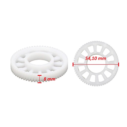 Rola melcata pinion interior motoras macara, universala