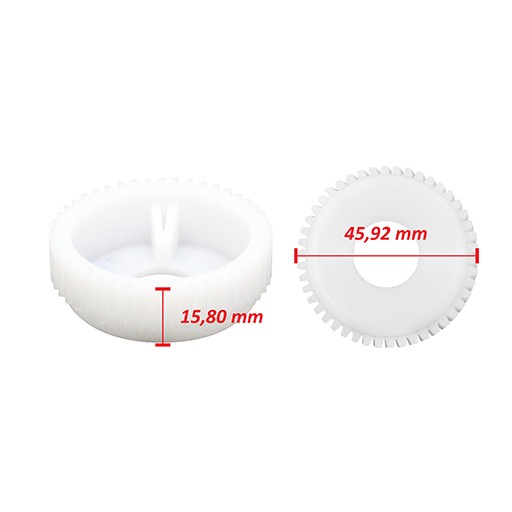 Rola melcata pinion interior motoras macara Mercedes