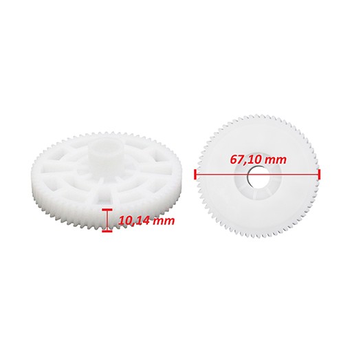 Rola melcata pinion interior motoras macara, universal