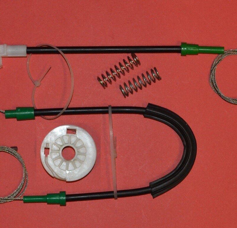 Kit reparatie macara geam Mitsubishi Space Star 1998-2005 4 5 usi - Cabluri cu rola, dreapta fata