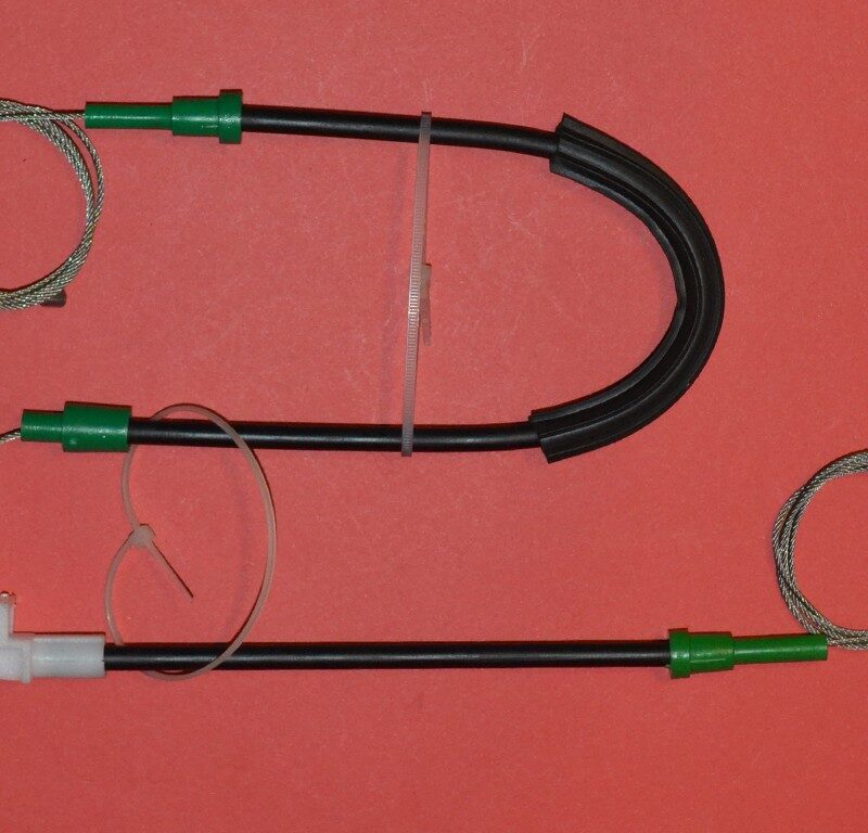 Kit reparatie macara geam Mitsubishi Space Star 1998-2005 4 5 usi - Cabluri stanga fata