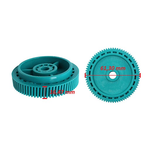 Rola melcata pinion interior motoras macara, universala