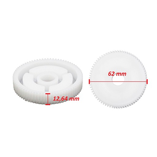 Rola melcata pinion interior motoras macara, universala