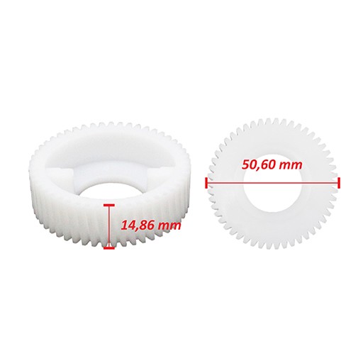 Rola melcata pinion interior motoras macara, universala