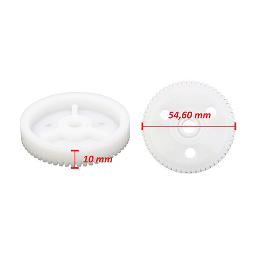 Rola melcata pinion interior motoras macara, universala