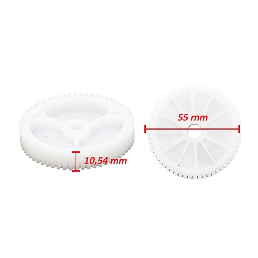 Rola melcata pinion interior motoras macara, universala (NR. 17)