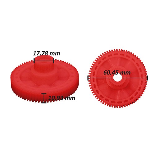 Rola melcata pinion interior motoras macara Hyundai Elantra