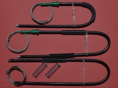 Kit reparatie macara geam Citroen C4 Picasso 2006-2013 - Cabluri cu arcuri stanga sau dreapta fata