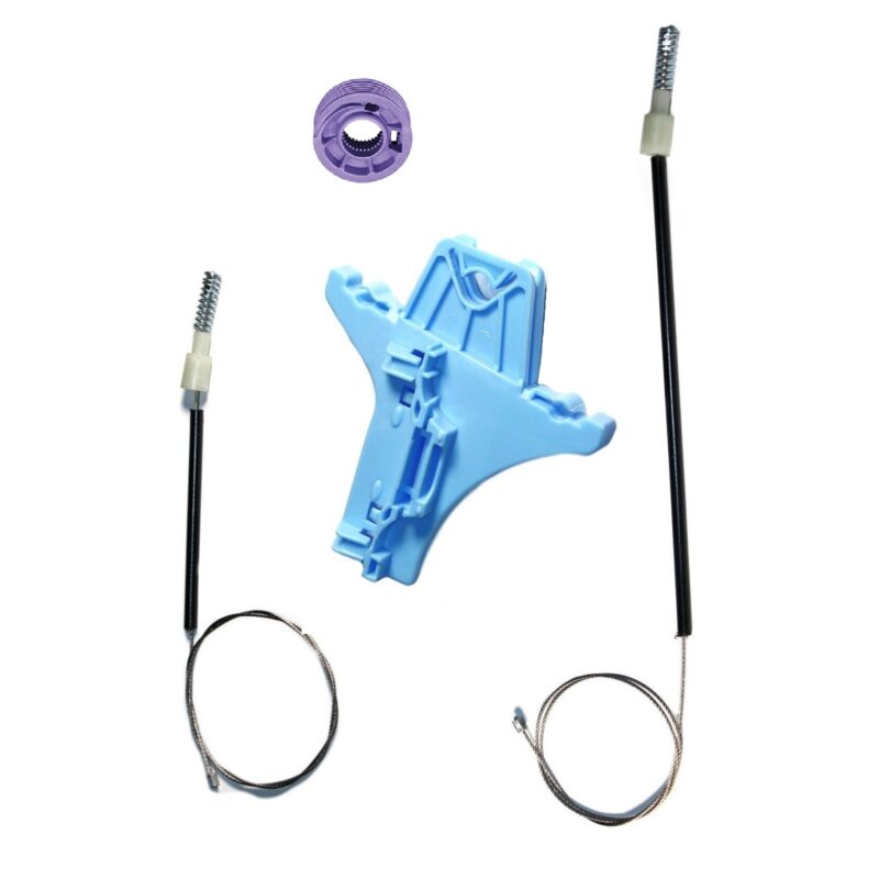 Kit reparatie macara auto VW Polo V Mk5 6R 6C 61 2009-2017 4 5 usi - Kit complet spate stanga