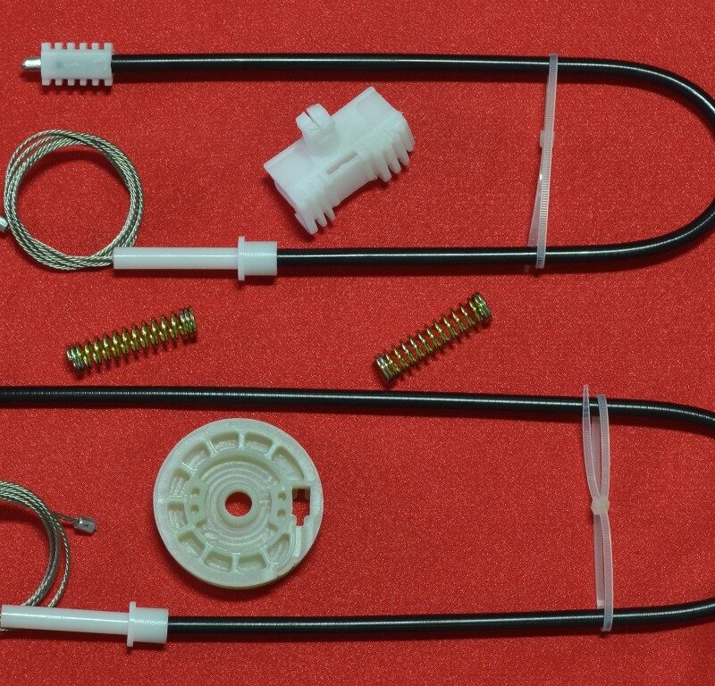 Kit reparatie macara geam auto Citroen Saxo 1996-2003 2-3 usi - Kit complet fata dreapta